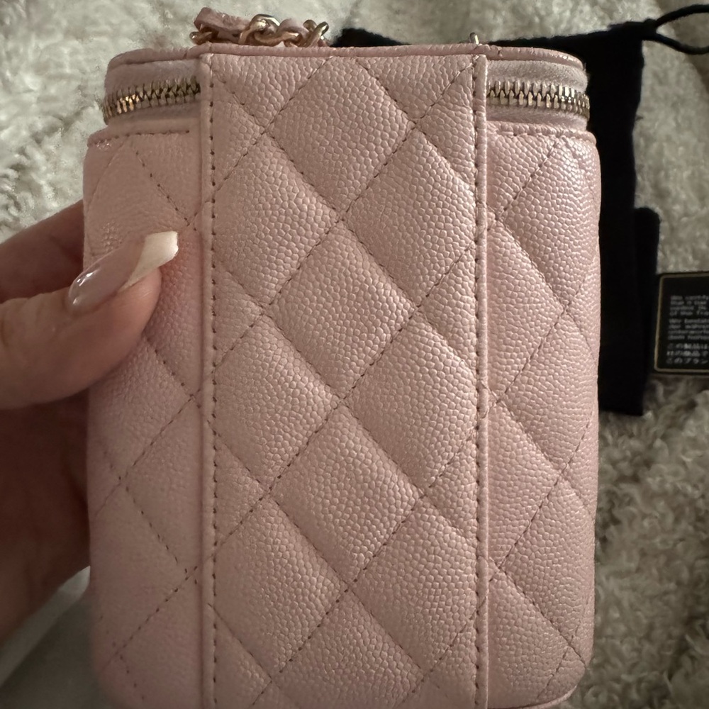 Chic Baby pink Chanel caviar Quilted Leather Bag - Picture 13 of 15